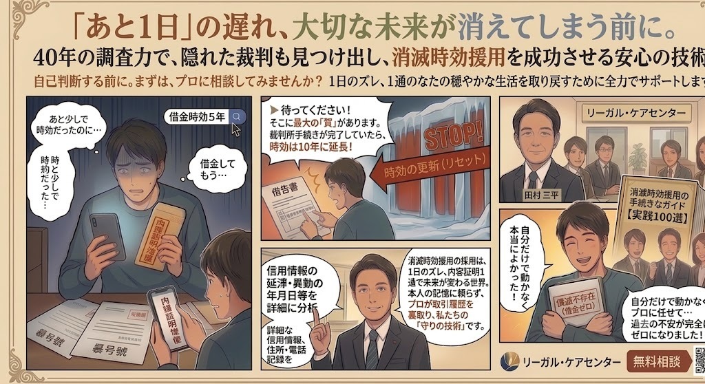 消滅時効を成功させる技術