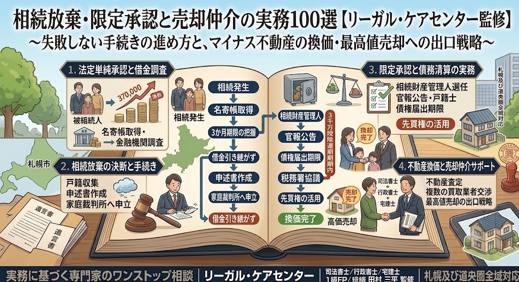 相続放棄・限定承認と売却仲介の実務100選