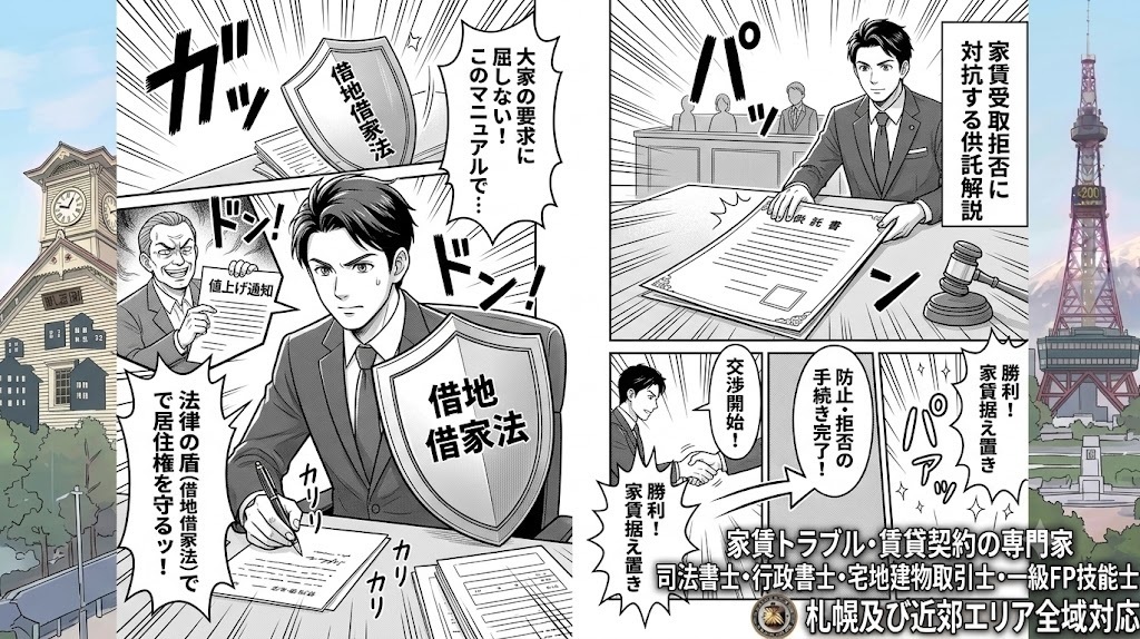 札幌・近郊で「突然の家賃値上げ通知」にお困りの方へ
