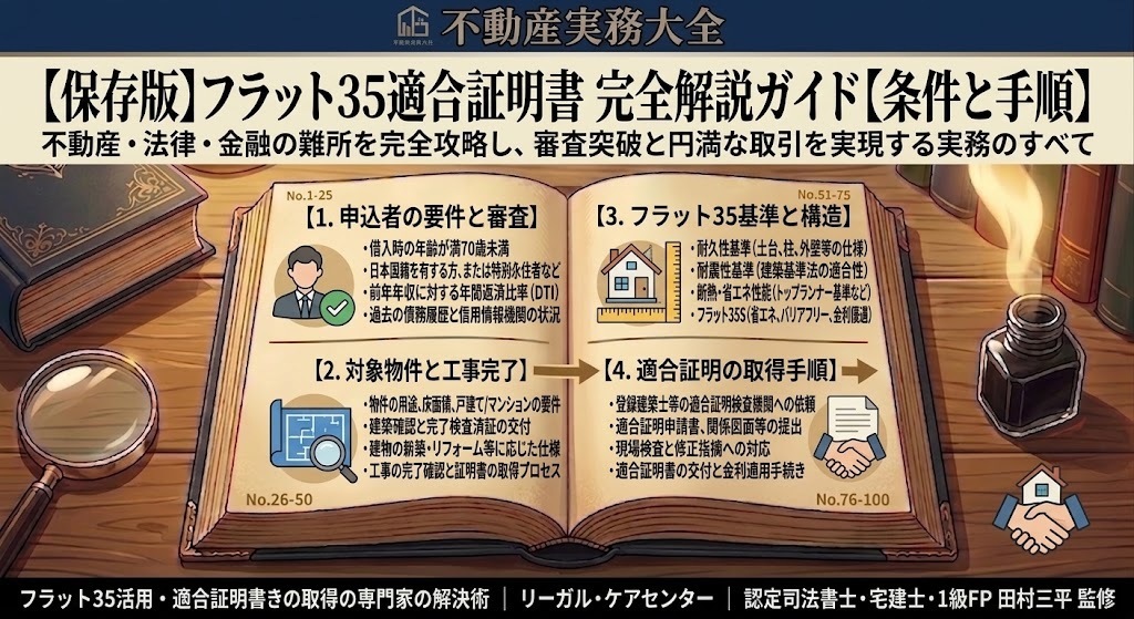 中古フラット３５の適合条件の説明