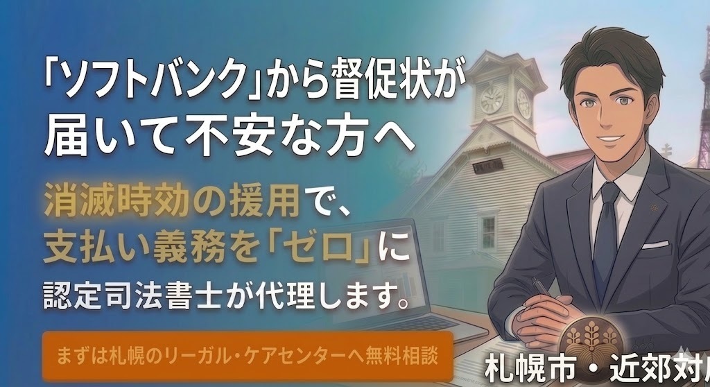 ソフトバンクの未払いで督促状が届いたらの相談の画像