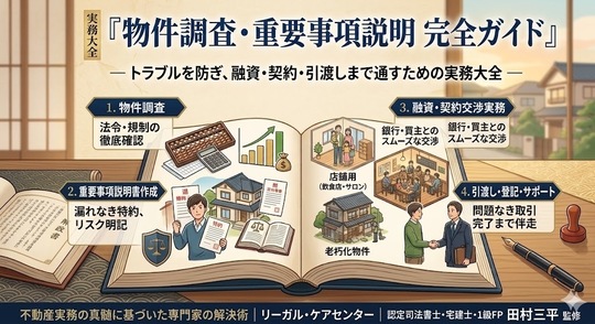 北海道｜不動産物件調査・重要事項説明書作成代行